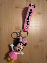 Load image into Gallery viewer, 3D Mouse Keychain wristlets - Girl Pink
