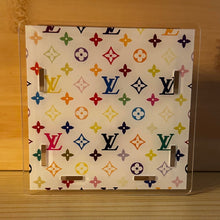 Load image into Gallery viewer, Love White MultiColor - Acrylic Pen/Pencil Holder
