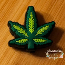 Load image into Gallery viewer, 420 Leaf - Silicone Focal Bead Silicone Focal Bead
