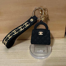 Load image into Gallery viewer, Cute Keychain Soft 3D Silicone PVC Rubber - CiCi Black
