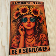 Load image into Gallery viewer, Creative Tin Sign 8X12 - World of Roses
