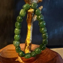 Load image into Gallery viewer, Hetian Green Jade Bracelet
