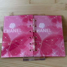 Load image into Gallery viewer, Designer Notebook - Pink Butterfly CiCi
