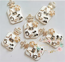 Load image into Gallery viewer, Perfume Metal Golden Charm Pendant - 1 Count Charms
