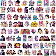 Load image into Gallery viewer, KPop Demon Hunters Cartoon PVC Waterproof Stickers for Luggage &amp; Cup Use Stickers

