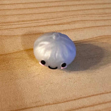 Load image into Gallery viewer, Light Blue Dumpling Silicone Focal Bead
