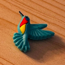 Load image into Gallery viewer, Blue Bird - Silicone Focal Bead
