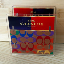 Load image into Gallery viewer, ACRYLIC PEN/PENCIL/MAKE UP BRUSHES HOLDER - Co*ch Orange Square
