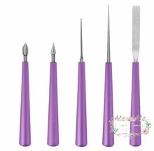 Load image into Gallery viewer, 5pcs Diamond Pearl Bead Reamer Hole Enlarger bead reamer
