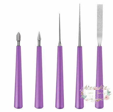 5pcs Diamond Pearl Bead Reamer Hole Enlarger bead reamer
