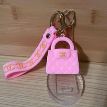 Load image into Gallery viewer, Cute Keychain Soft 3D Silicone PVC Rubber - CiCi Pink
