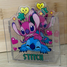 Load image into Gallery viewer, Acrylic Pen/Pencil/Brush Holder - Stitch Love
