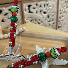 Load image into Gallery viewer, Green Man - Ready Made Pen - Green Bead

