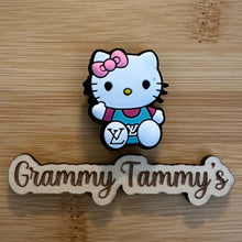 Load image into Gallery viewer, LoVe Kitty Silicone Focal Bead
