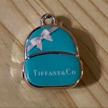 Load image into Gallery viewer, Tif Metal Charm with Bow

