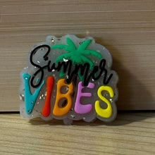 Load image into Gallery viewer, Summer Vibes Silicone Focal Bead
