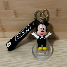 Load image into Gallery viewer, 3D Mouse Keychain wristlets - Boy - Black
