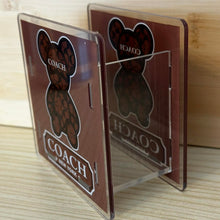 Load image into Gallery viewer, Acrylic Pen/Pencil/Brush Holder - Co@ch Brown Bear

