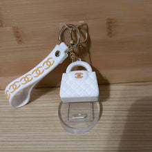 Load image into Gallery viewer, Cute Keychain Soft 3D Silicone PVC Rubber - CiCi White
