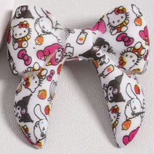 Load image into Gallery viewer, 3D Cartoon Printed Bow Silicone Focal Beads 40*40mm - 15 Different Prints
