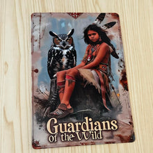 Load image into Gallery viewer, Creative Tin Sign 8X12 - Guardians of the Wild
