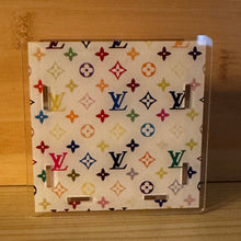 Load image into Gallery viewer, Love White MultiColor - Acrylic Pen/Pencil Holder

