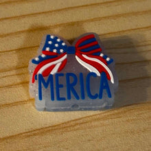 Load image into Gallery viewer, Merica - Silicone Focal Bead
