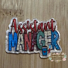 Load image into Gallery viewer, Acrylic Flatback - Assistant Manager Pearly Flatback Pearly Flatback
