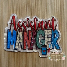 Load image into Gallery viewer, Acrylic Flatback - Assistant Manager Pearly Flatback Pearly Flatback
