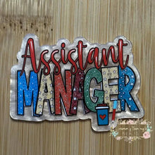 Load image into Gallery viewer, Acrylic Flatback - Assistant Manager Pearly Flatback Pearly Flatback
