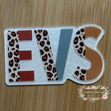 Load image into Gallery viewer, Acrylic Flatback - EVS White Glitter Glitter Flatback
