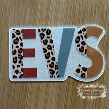Load image into Gallery viewer, Acrylic Flatback - EVS White Glitter Glitter Flatback

