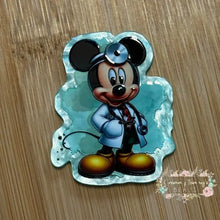 Load image into Gallery viewer, ACRYLIC FLATBACK - Mouse Doctor Glitter Flatback
