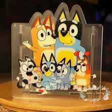 Load image into Gallery viewer, Acrylic Pen/Pencil/Brush Holder - Ready to Ship - Bluey Acrylic Pen/Pencil/Brush Holder
