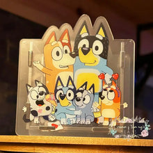 Load image into Gallery viewer, Acrylic Pen/Pencil/Brush Holder - Ready to Ship - Bluey Acrylic Pen/Pencil/Brush Holder
