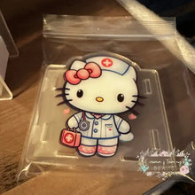 Load image into Gallery viewer, Acrylic Pen/Pencil/Brush Holder - Kitty Nurse Pen holder
