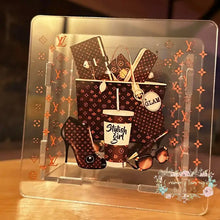 Load image into Gallery viewer, PREORDER Acrylic Pen/Pencil/Brush Holder - Love Brown Assessories PREORDER
