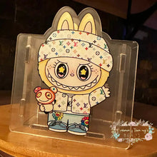 Load image into Gallery viewer, Acrylic Pen/Pencil/Brush Holder - Love Monster - Ready to Ship Acrylic Pen/Pencil/Brush Holder
