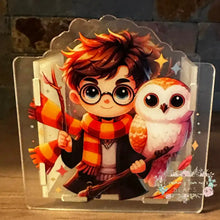 Load image into Gallery viewer, Acrylic Pen/Pencil/Brush Holder - Potter Boy Pen holder
