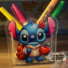 Load image into Gallery viewer, Acrylic Pen/Pencil/Brush Holder - Sman School Boy Pen holder
