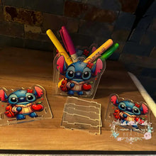 Load image into Gallery viewer, Acrylic Pen/Pencil/Brush Holder - Sman School Boy Pen holder
