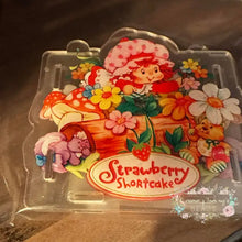 Load image into Gallery viewer, Acrylic Pen/Pencil/Brush Holder - Strawberry Shortcake Pen holder
