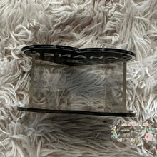 Load image into Gallery viewer, ACRYLIC PEN/PENCIL/MAKE UP BRUSHES HOLDER - CiCi Black Heart Acrylic Pen/Pencil/Brush Holder
