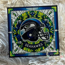 Load image into Gallery viewer, ACRYLIC PEN/PENCIL/MAKE UP BRUSHES HOLDER - Seahawks Acrylic Pen/Pencil/Brush Holder
