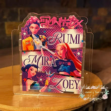 Load image into Gallery viewer, Acrylic Pen/Pencil/Make up Brushes - Hunter Girls Square - Ready to ship Acrylic Pen/Pencil/Brush Holder
