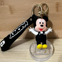 Load image into Gallery viewer, 3D Mouse Keychain wristlets - Boy - Black
