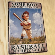 Load image into Gallery viewer, Creative Tin Sign 8X12 - Some Boys
