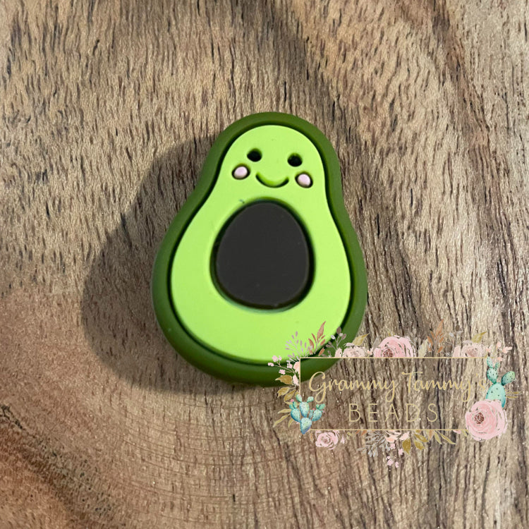 Avocado - Silicone Focal Bead