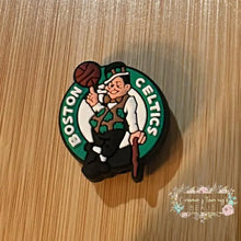 Load image into Gallery viewer, B Basketball #1 Silicone Focal Bead Silicone Focal Bead

