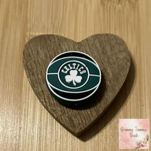 Load image into Gallery viewer, B-Basketball 2.0 Silicone Focal Bead Silicone Focal Bead
